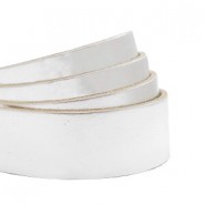DQ leer plat 20mm metallic Silver